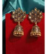 Gold Plated Traditional Jhumka Earring