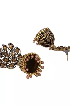 Gold Plated Traditional Jhumka Earring