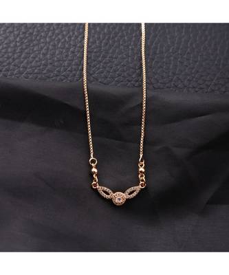 Designer Sleek Designer Daily Use Chain With Attached Pendant 1