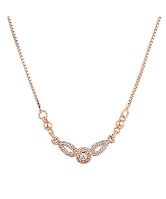 Designer Sleek Designer Daily Use Chain With Attached Pendant 2