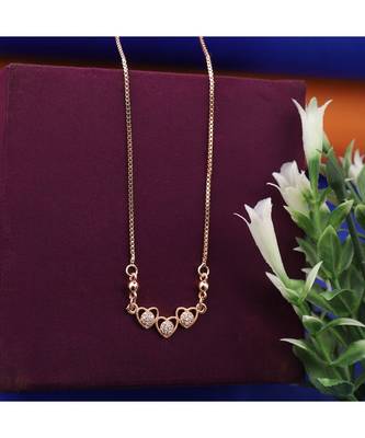 Designer Sleek Designer Daily Use Chain With Attached Pendant 1