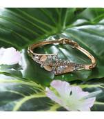 Stylish Stone Studded Handcrafted Bangle Style Bracelet