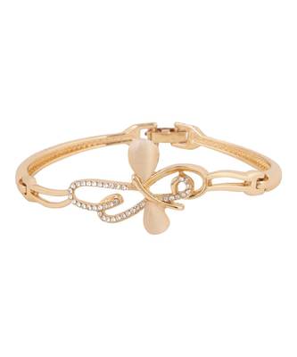 Stylish Stone Studded Handcrafted Bangle Style Bracelet 2