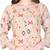 Brown printed rayon long-kurtis