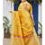 Yellow Woven Party Wear Cotton Silk Sarees