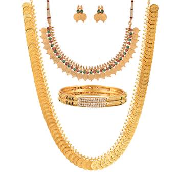 Multicolor cubic zirconia jewellery-combo 2