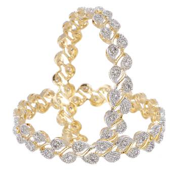 White cubic zirconia jewellery-combo 2