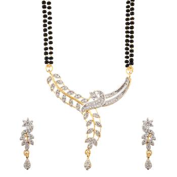 White cubic zirconia jewellery-combo 3