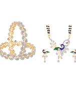 Multicolor cubic zirconia jewellery-combo