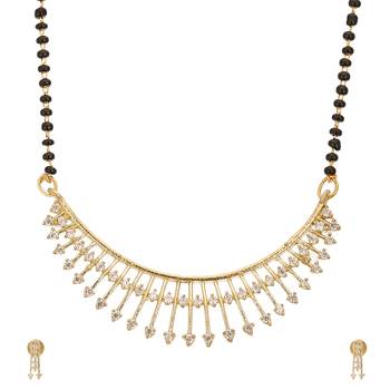 White cubic zirconia jewellery-combo 2