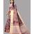 Peach Banarasi Organza Saree With Blouse