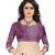 Purple Jari Border Pure Silk Saree With Blouse