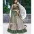 Designer embroidered ethnic green lehenga