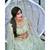 Beautiful embroidered pastel green lehenga