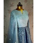 Gorgeous embroidered ombre lehenga