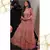 Mirror work pink lehenga