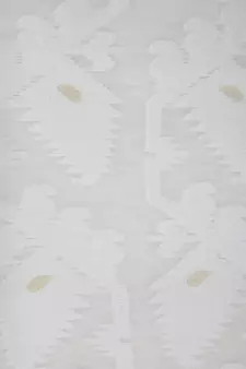 Pinkloom Women'S White Hand Woven Jamdani-Sarees Without Blouse