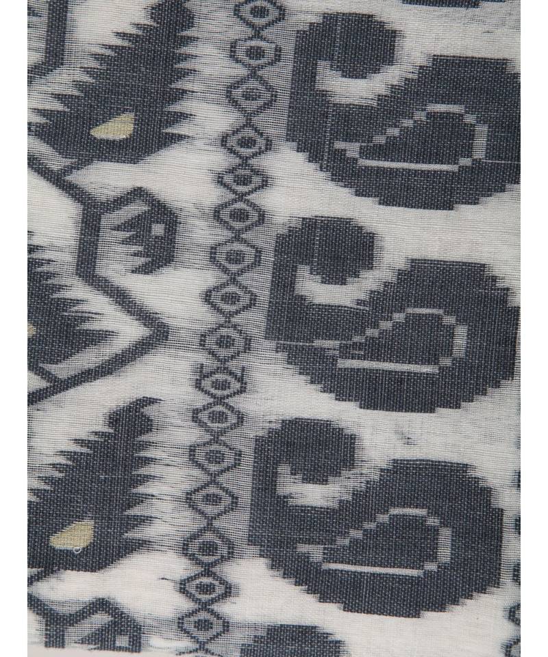 Pinkloom Women'S White Hand Woven Jamdani-Sarees Without Blouse