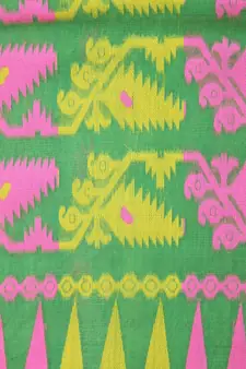 Pinkloom Women'S Green Hand Woven Jamdani-Sarees Without Blouse