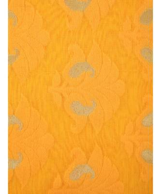 Pinkloom Women'S Yellow Hand Woven Jamdani-Sarees Without Blouse 4