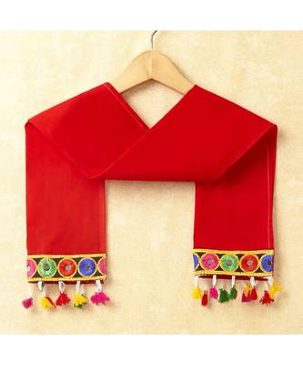 Banjara India Kutchi Emboidered Black Girls Chaniya Choli with Dupatta (CC-POP) - Black 3