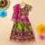 Banjara India Kutchi Emboidered Green Girls Chaniya Choli with Dupatta (CC-WAVE) - Green