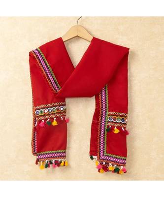 Banjara India Kutchi Emboidered Black Girls Chaniya Choli with Dupatta (CC-RING) - Black 4