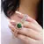 Green diamond bracelets