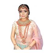 Red Kundan Bridal Jewellery Neckalce set