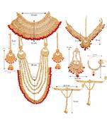 Red Kundan Bridal Jewellery Neckalce set
