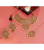 LCT Kundan Gold Plated Choker Necklace set