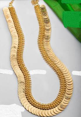 Gold agate necklaces 1