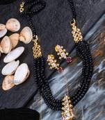 Black agate necklaces