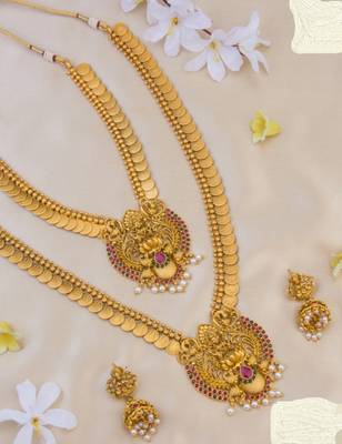 Gold agate necklaces 1