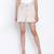 Oxolloxo Stripes on stripes casual women linen blend  shorts