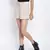 Cream dream trendy women linen blend shorts