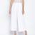 Oxolloxo Blanched white soft women linen blend pants