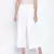 Oxolloxo Blanched white soft women linen blend pants