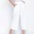 Oxolloxo Blanched white soft women linen blend pants