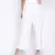 Oxolloxo Blanched white soft women linen blend pants