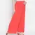 Ruby Red  flush maternity Smocking Waist pants