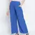Blast aqua blue maternity Smocking Waist pants