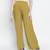 Young olive green maternity Smocking Waist pants
