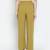 Young olive green maternity Smocking Waist pants