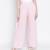 Baby  pastel pink maternity Smocking waist pants