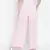 Baby  pastel pink maternity Smocking waist pants