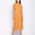 Sunflower hue solid women neck details dress