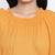 Sunflower hue solid women neck details dress