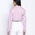 Outrageous purplezz overlapped  women crop shirt