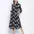 Stargaze Black button down women dress